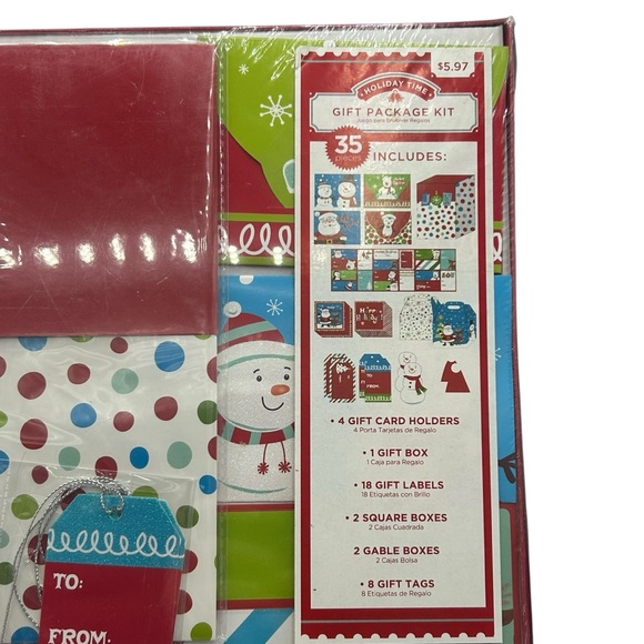 Christmas Wrapping Mega Bundle – 8 Gift Package Kits (35 Pcs Each) | 280+ Total - Picture 3 of 11